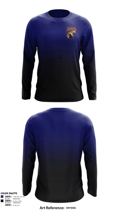 Leopards 42975380 Long Sleeve Performance Shirt - 1