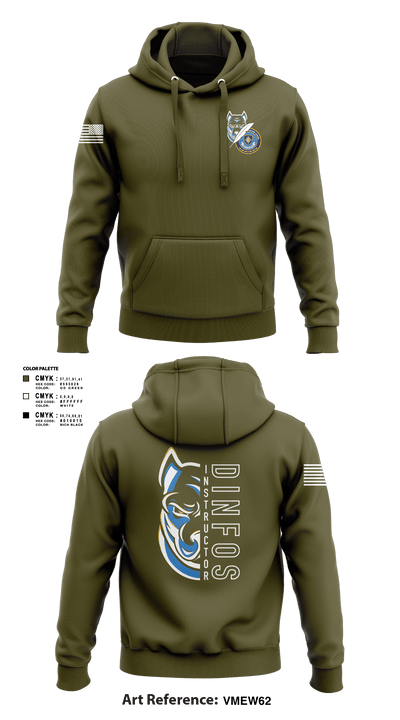 DINFOS (Defense Information School) 29284303 Hoodie - 3