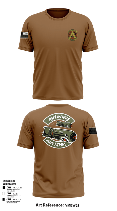 340th Flying Training Group 94922399 Short Sleeve Performance Shirt - 1