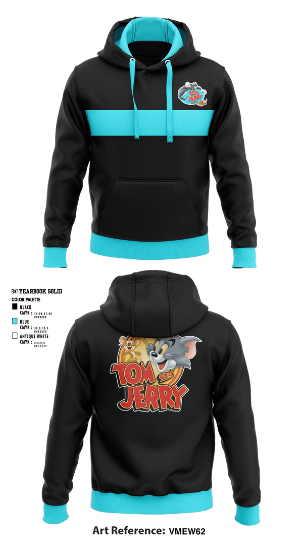 Hoodie, Tom & jerry elite, Men's Basketball, Teamtime, Team time, sublimation, custom sports apparel, team uniforms, spirit wear, spiritwear, sports uniforms, custom shirts, team store, custom team store, fundraiser sports, apparel fundraiser