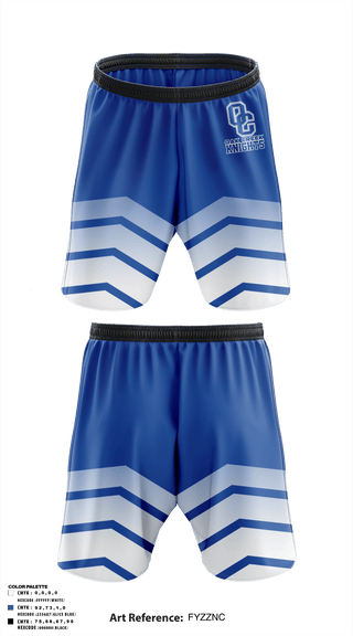 Athletic Shorts With Pockets, Oak Creek Knights, Men's Volleyball, Teamtime, Team time, sublimation, custom sports apparel, team uniforms, spirit wear, spiritwear, sports uniforms, custom shirts, team store, custom team store, fundraiser sports, apparel fundraiser