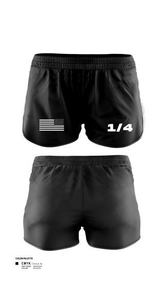 Women's Shorts, 1/4, Marines, Teamtime, Team time, sublimation, custom sports apparel, team uniforms, spirit wear, spiritwear, sports uniforms, custom shirts, team store, custom team store, fundraiser sports, apparel fundraiser