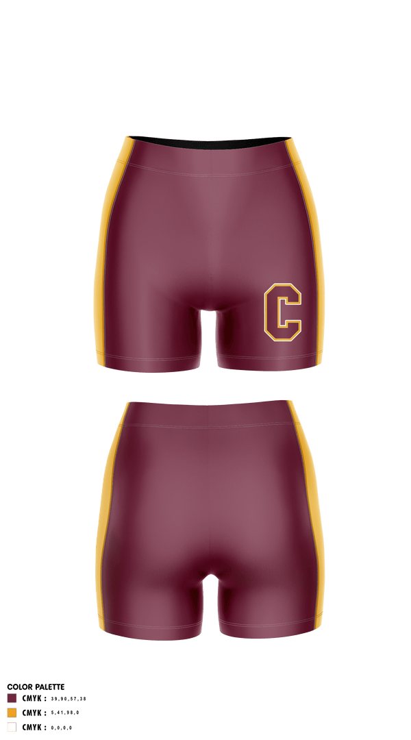 Women's Shorts, Colonie Central High School Volleyball, Women's Volleyball, Teamtime, Team time, sublimation, custom sports apparel, team uniforms, spirit wear, spiritwear, sports uniforms, custom shirts, team store, custom team store, fundraiser sports, apparel fundraiser