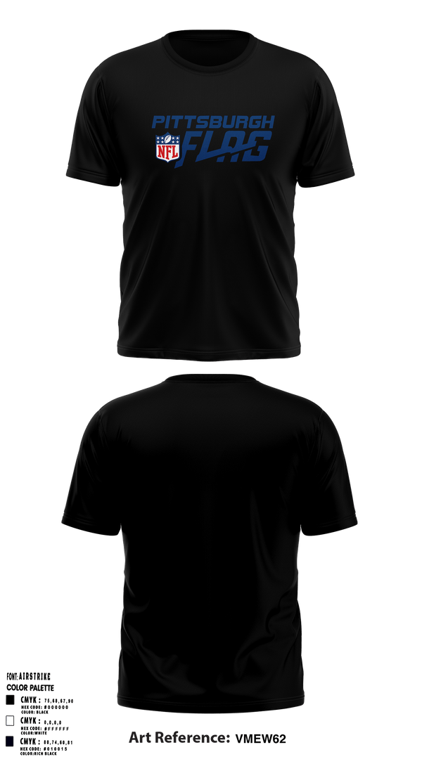 Short Sleeve Performance Shirt, Pittsburgh Nfl League, Football, Teamtime, Team time, sublimation, custom sports apparel, team uniforms, spirit wear, spiritwear, sports uniforms, custom shirts, team store, custom team store, fundraiser sports, apparel fundraiser