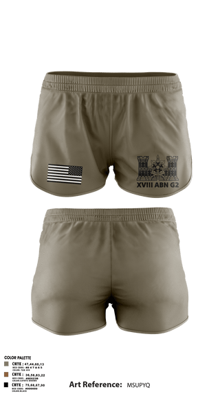 Ranger Panties, XVIII ABN G2, Army, Teamtime, Team time, sublimation, custom sports apparel, team uniforms, spirit wear, spiritwear, sports uniforms, custom shirts, team store, custom team store, fundraiser sports, apparel fundraiser