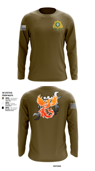 Long Sleeve Performance Shirt, Phoenix battery, Army, Teamtime, Team time, sublimation, custom sports apparel, team uniforms, spirit wear, spiritwear, sports uniforms, custom shirts, team store, custom team store, fundraiser sports, apparel fundraiser