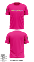 HOOP VIBE GIRLS Short Sleeve Performance Shirt - 1