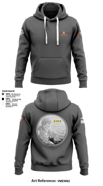 B Co. 3rd Recon Bn Force Reconnaissance3rd Recon Co.3rd Reconnaissance 55773170 Hoodie - 1