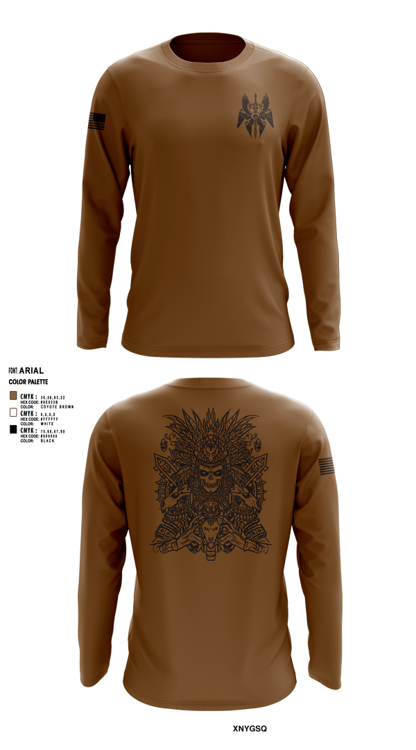 Long Sleeve Performance Shirt, Wardogs, Army, Teamtime, Team time, sublimation, custom sports apparel, team uniforms, spirit wear, spiritwear, sports uniforms, custom shirts, team store, custom team store, fundraiser sports, apparel fundraiser