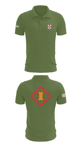 Short Sleeve Performance Polo, 322 EN CO, Army, Teamtime, Team time, sublimation, custom sports apparel, team uniforms, spirit wear, spiritwear, sports uniforms, custom shirts, team store, custom team store, fundraiser sports, apparel fundraiser
