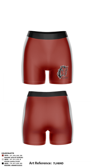 Women's Compression Shorts, Lee's Summit North High School Volleyball, Women's Volleyball, Teamtime, Team time, sublimation, custom sports apparel, team uniforms, spirit wear, spiritwear, sports uniforms, custom shirts, team store, custom team store, fundraiser sports, apparel fundraiser
