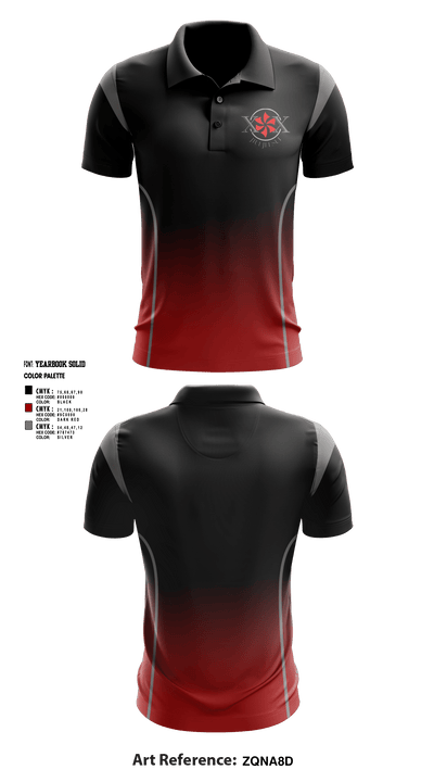 10-10 Jiu Jitsu 45151237 Short Sleeve Performance Polo - 1