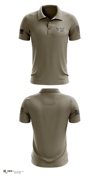 Caldwell County SWAT 66540409 Short Sleeve Performance Polo - 4