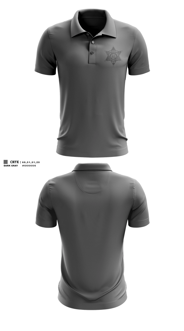Wetzel County Sheriff Short Sleeve Performance Polo - 21