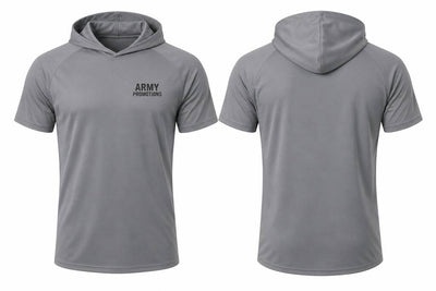 Army promotions 89292509 Short Sleeve Performance Shirt With Hood - 2