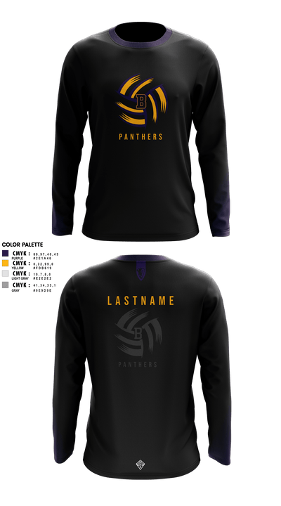 Westlake Middle School 91601712 Long Sleeve Performance Shirt - 2
