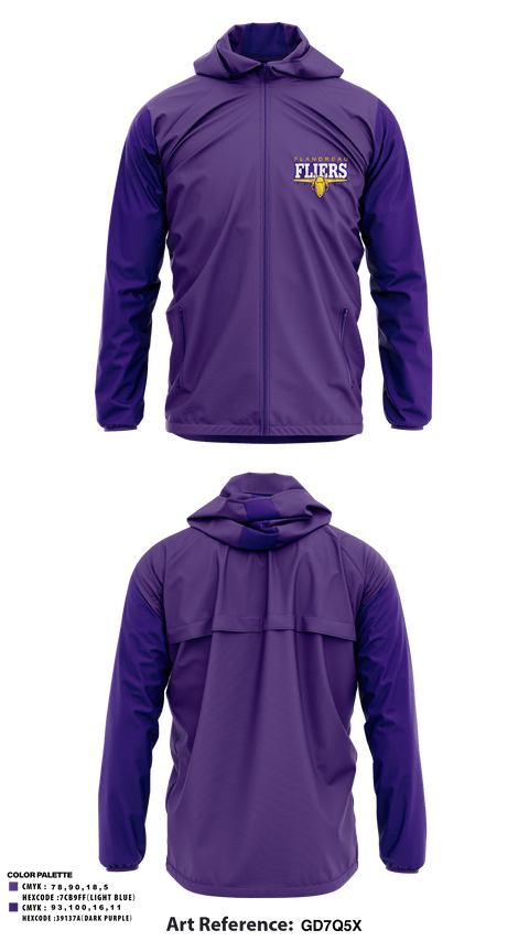 Windbreaker, Fliers, Baseball, Teamtime, Team time, sublimation, custom sports apparel, team uniforms, spirit wear, spiritwear, sports uniforms, custom shirts, team store, custom team store, fundraiser sports, apparel fundraiser