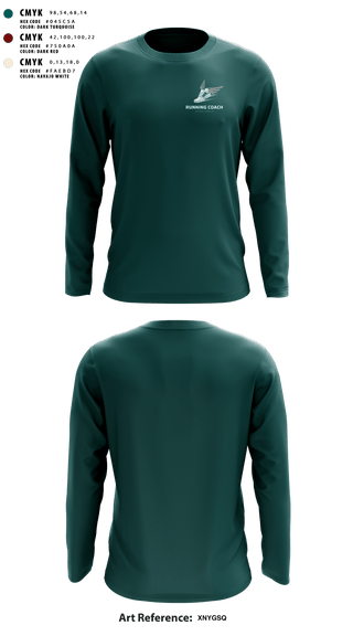 Long Sleeve Performance Shirt, Flores Running Club, Track & Field, Teamtime, Team time, sublimation, custom sports apparel, team uniforms, spirit wear, spiritwear, sports uniforms, custom shirts, team store, custom team store, fundraiser sports, apparel fundraiser
