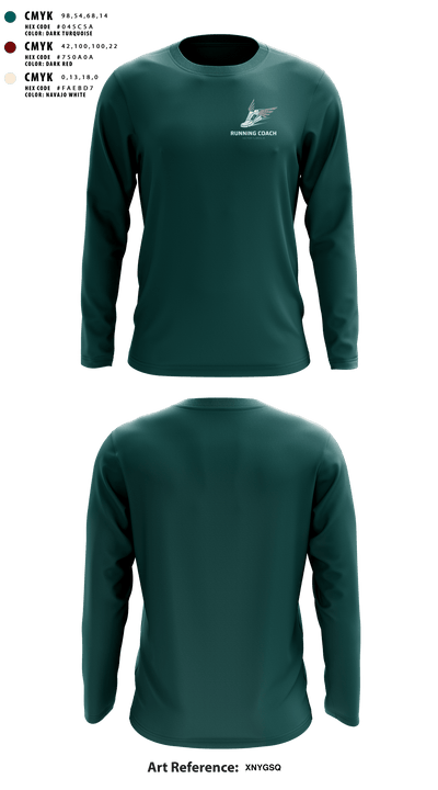 Flores Running Club 14680284 Long Sleeve Performance Shirt - 3