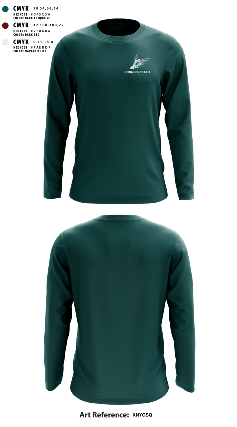 Long Sleeve Performance Shirt, Flores Running Club, Track & Field, Teamtime, Team time, sublimation, custom sports apparel, team uniforms, spirit wear, spiritwear, sports uniforms, custom shirts, team store, custom team store, fundraiser sports, apparel fundraiser