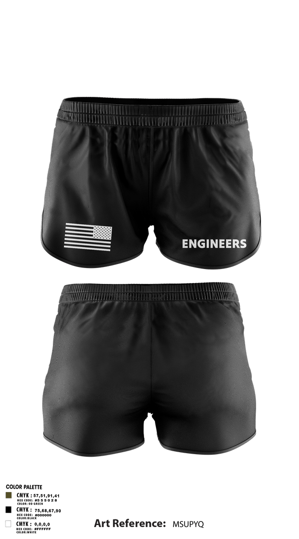 Ranger Panties, Engineers, Marines, Teamtime, Team time, sublimation, custom sports apparel, team uniforms, spirit wear, spiritwear, sports uniforms, custom shirts, team store, custom team store, fundraiser sports, apparel fundraiser