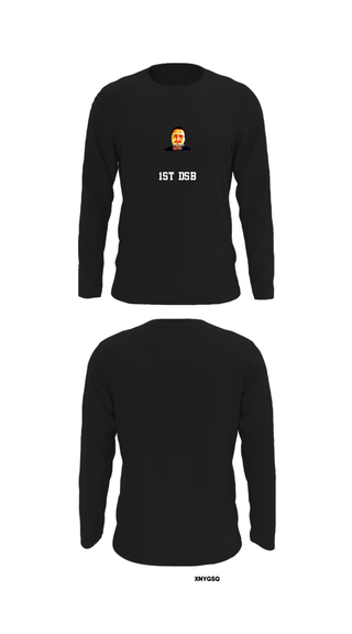 Long Sleeve Performance Shirt, 1st DSB, Marines, Teamtime, Team time, sublimation, custom sports apparel, team uniforms, spirit wear, spiritwear, sports uniforms, custom shirts, team store, custom team store, fundraiser sports, apparel fundraiser