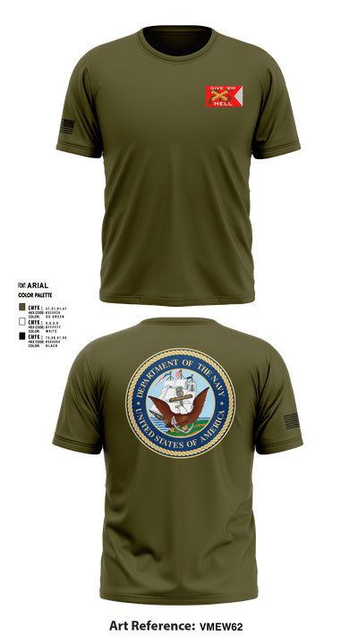 Air Department 74097822 Short Sleeve Performance Shirt - 1