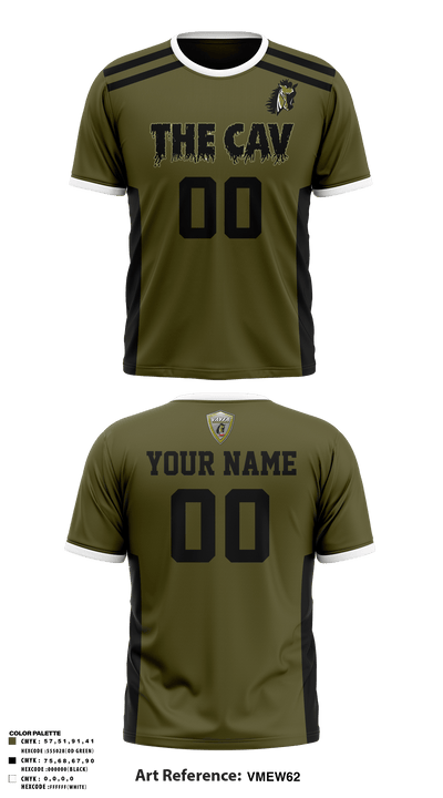 Eastern Panhandle Cavalry 42907546 Short Sleeve Performance Shirt - 1