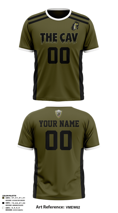 Short Sleeve Performance Shirt, Eastern Panhandle Cavalry, Football, Teamtime, Team time, sublimation, custom sports apparel, team uniforms, spirit wear, spiritwear, sports uniforms, custom shirts, team store, custom team store, fundraiser sports, apparel fundraiser