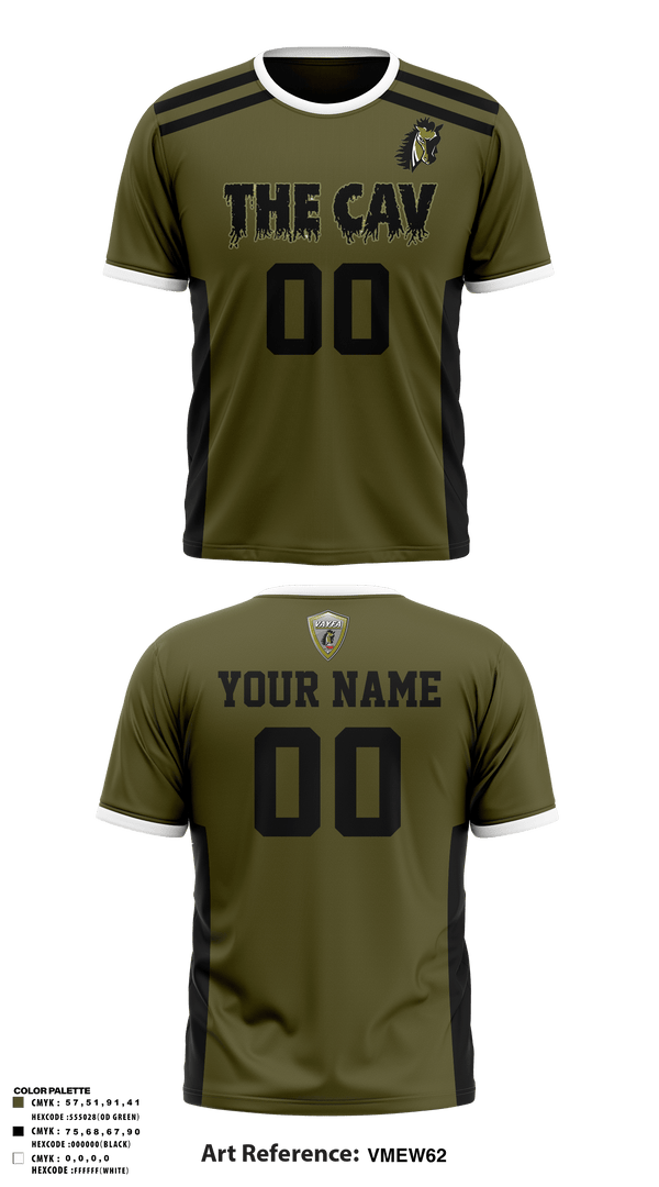 Short Sleeve Performance Shirt, Eastern Panhandle Cavalry, Football, Teamtime, Team time, sublimation, custom sports apparel, team uniforms, spirit wear, spiritwear, sports uniforms, custom shirts, team store, custom team store, fundraiser sports, apparel fundraiser