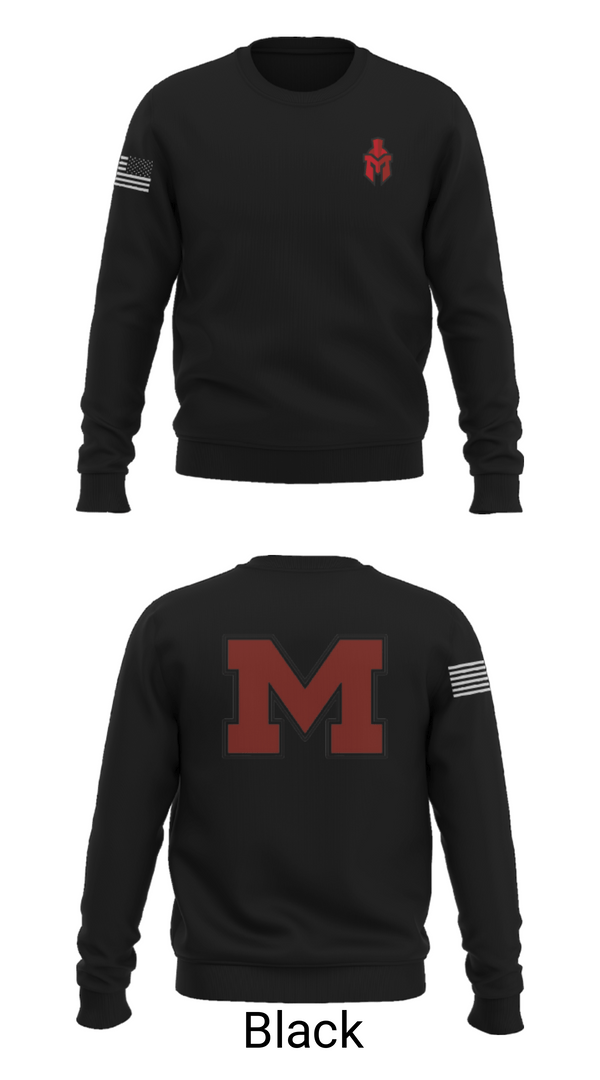 Crew Neck Sweatshirt, Redmen, Spirit Store, Teamtime, Team time, sublimation, custom sports apparel, team uniforms, spirit wear, spiritwear, sports uniforms, custom shirts, team store, custom team store, fundraiser sports, apparel fundraiser