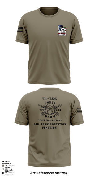 Old School Cotton Feel Shirt, 75 LRS, Air Force, Teamtime, Team time, sublimation, custom sports apparel, team uniforms, spirit wear, spiritwear, sports uniforms, custom shirts, team store, custom team store, fundraiser sports, apparel fundraiser