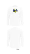 Cuba High School Volleyball 47808550 Long Sleeve Performance Shirt - 8