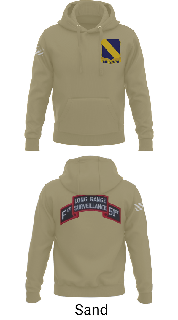Hoodie, Fco 51st infantry LRSU, , Teamtime, Team time, sublimation, custom sports apparel, team uniforms, spirit wear, spiritwear, sports uniforms, custom shirts, team store, custom team store, fundraiser sports, apparel fundraiser