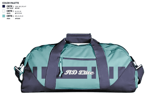 Duffle Bag, AD Elite, Men's Basketball, Teamtime, Team time, sublimation, custom sports apparel, team uniforms, spirit wear, spiritwear, sports uniforms, custom shirts, team store, custom team store, fundraiser sports, apparel fundraiser