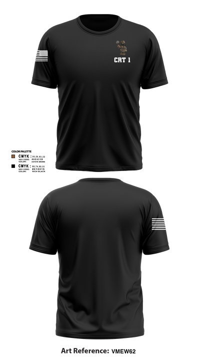 CRT 1 84926666 Short Sleeve Performance Shirt - 1
