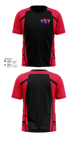 Short Sleeve Performance Shirt, U.S Taekwondo Academy, Men's Soccer, Teamtime, Team time, sublimation, custom sports apparel, team uniforms, spirit wear, spiritwear, sports uniforms, custom shirts, team store, custom team store, fundraiser sports, apparel fundraiser