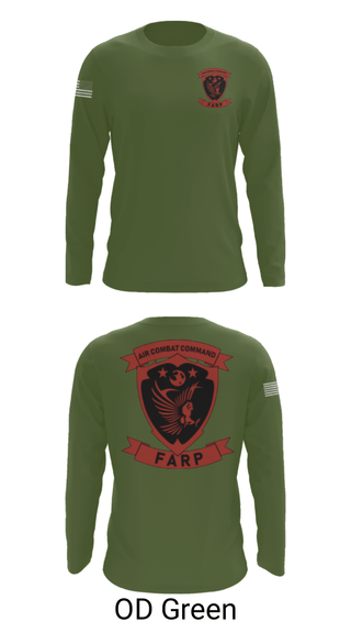 Long Sleeve Performance Shirt, FARP, Air Force, Teamtime, Team time, sublimation, custom sports apparel, team uniforms, spirit wear, spiritwear, sports uniforms, custom shirts, team store, custom team store, fundraiser sports, apparel fundraiser