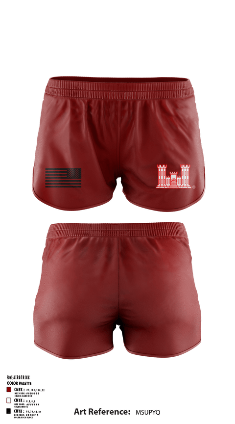 Ranger Panties, 689 EN CO, Army, Teamtime, Team time, sublimation, custom sports apparel, team uniforms, spirit wear, spiritwear, sports uniforms, custom shirts, team store, custom team store, fundraiser sports, apparel fundraiser