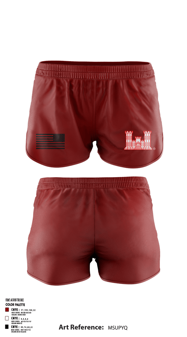 Ranger Panties, 689 EN CO, Army, Teamtime, Team time, sublimation, custom sports apparel, team uniforms, spirit wear, spiritwear, sports uniforms, custom shirts, team store, custom team store, fundraiser sports, apparel fundraiser