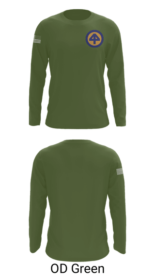 Long Sleeve Performance Shirt, A CO 2-113th, Army, Teamtime, Team time, sublimation, custom sports apparel, team uniforms, spirit wear, spiritwear, sports uniforms, custom shirts, team store, custom team store, fundraiser sports, apparel fundraiser