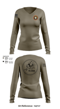 Nmcb22 88646093 Women's Long Sleeve V-neck Shirt - 101