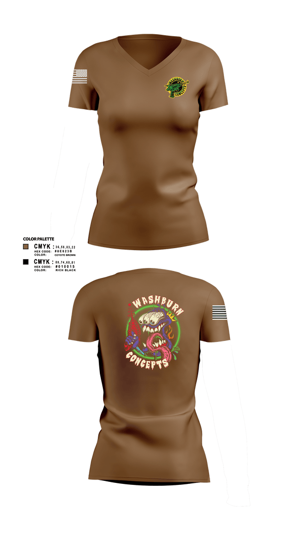 Women's Short Sleeve Vneck Shirt, Washburn ConceptsWashburn Concepts, , Teamtime, Team time, sublimation, custom sports apparel, team uniforms, spirit wear, spiritwear, sports uniforms, custom shirts, team store, custom team store, fundraiser sports, apparel fundraiser