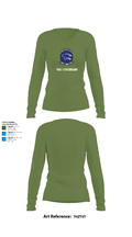 VAQ-139 Cougars 17202131 Women's Long Sleeve V-neck Shirt - 40