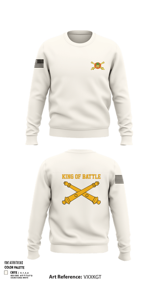 Crew Neck Sweatshirt, BN FDC 1-5 FA, Army, Teamtime, Team time, sublimation, custom sports apparel, team uniforms, spirit wear, spiritwear, sports uniforms, custom shirts, team store, custom team store, fundraiser sports, apparel fundraiser