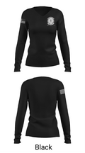 349 ASTS 29924821 Women's Long Sleeve V-neck Shirt - 37
