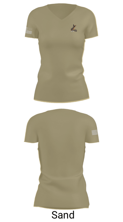 FBI 13370417 Women's Short Sleeve V-neck Shirt - 84
