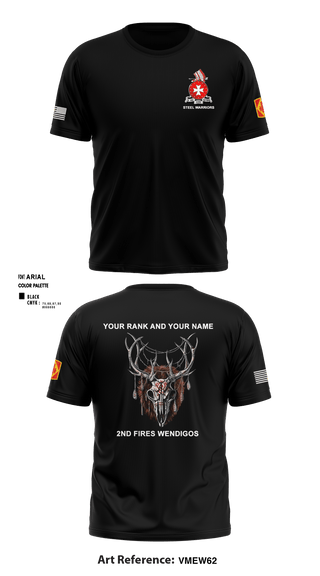 Short Sleeve Performance Shirt, Bravo 1st BN 14th FAR, Army, Teamtime, Team time, sublimation, custom sports apparel, team uniforms, spirit wear, spiritwear, sports uniforms, custom shirts, team store, custom team store, fundraiser sports, apparel fundraiser