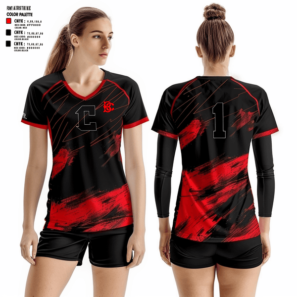 Women's Short Sleeve Vneck Shirt, Belle Chasse High School Volleyball, Women's Volleyball, Teamtime, Team time, sublimation, custom sports apparel, team uniforms, spirit wear, spiritwear, sports uniforms, custom shirts, team store, custom team store, fundraiser sports, apparel fundraiser