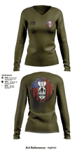 482nd EOD 78922721 Women's Long Sleeve V-neck Shirt - 1